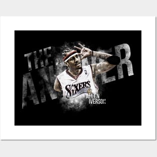 Vintage The Answer Allen Iverson Posters and Art